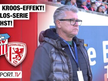 Kein Kroos-Effekt! Sieglos-Serie wächst! Zwickau – Greifswald | Regionalliga Nordost