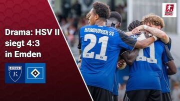 Kickers Emden – Hamburger SV II | Regionalliga Nord 13. Spieltag