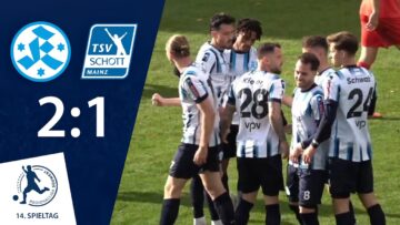 Kickers haben Nase vorn | SV Stuttgarter Kickers – TSV Schott Mainz | 14. Spieltag RLSW