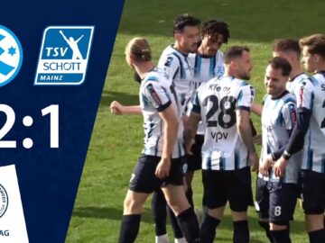 Kickers haben Nase vorn | SV Stuttgarter Kickers – TSV Schott Mainz | 14. Spieltag RLSW