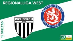 Spannendes Duell am Hünting | 1.FC Bocholt – Wuppertaler SV | RL West