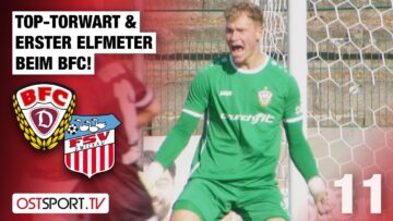 Top-Torwart & 1. Elfmeter sind BFC-Rettung: BFC Dynamo – FSV Zwickau | Regionalliga Nordost