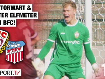 Top-Torwart & 1. Elfmeter sind BFC-Rettung: BFC Dynamo – FSV Zwickau | Regionalliga Nordost