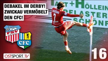 DERBY-DEBAKEL! Zwickau düpiert den CFC: FSV Zwickau – Chemnitzer FC | Regionalliga Nordost