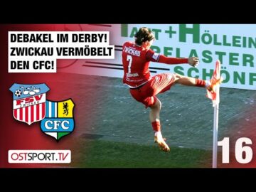 DERBY-DEBAKEL! Zwickau düpiert den CFC: FSV Zwickau – Chemnitzer FC | Regionalliga Nordost
