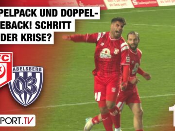 Doppelpack und Doppel-Comeback! Schritt aus der Krise? Halle – Babelsberg | Regionalliga Nordost
