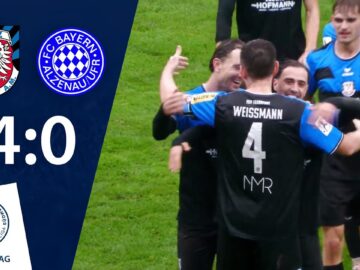 FSV macht schon vor der Pause alles klar | FSV Frankfurt – FC Bayern Alzenau | 15. Spieltag RLSW