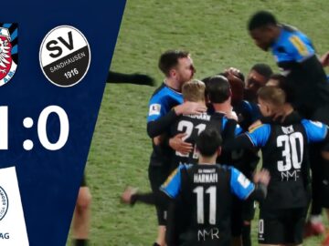 Sandhausens Erfolgsserie gestoppt | FSV Frankfurt – SV Sandhausen | 18. Spieltag RLSW