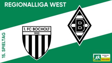 Schwarz-Weißes Duell am Hünting I 1. FC Bocholt – Borussia Mönchengladbach II I RL West