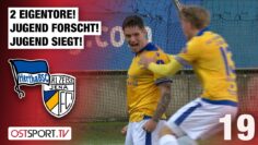 2 Eigentore im verrücktesten Spiel des Jahres: Hertha II – Carl Zeiss Jena | Regionalliga Nordost