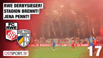 RWE Derbysieger! Stadion brennt, Jena pennt: RW Erfurt – Carl Zeiss Jena | Regionalliga Nordost