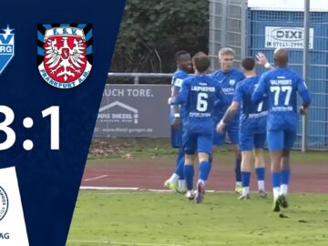 Tabellenspitze verteidigt | SGV Freiberg – FSV Frankfurt | 19. Spieltag RLSW