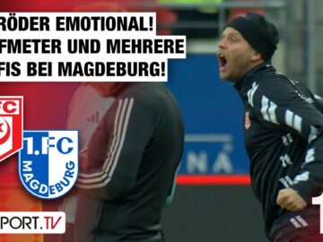 Zwei ELFER im Sachsen-Anhalt-Duell: Hallescher FC – 1. FC Magdeburg II | Regionalliga Nordost