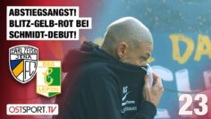 Abstiegsangst! BLITZ-GELB-ROT bei Schmidt-Debüt! CZ Jena – Chemie Leipzig | Regionalliga Nordost