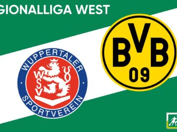 Intensives Duell in Wuppertal I Wuppertaler SV – Borussia Dortmund II I RL West