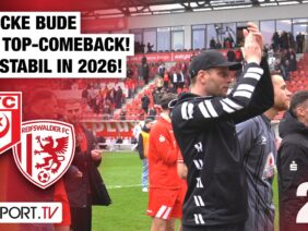 Schicke Bude zum Top-Comeback! HFC stabil in 2026: Halle – Greifswald | Regionalliga Nordost