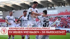 Krombacher-Hessenpokal Finale: SV Wehen Wiesbaden – SG Barockstadt Fulda-Lehnerz