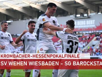 Krombacher-Hessenpokal Finale: SV Wehen Wiesbaden – SG Barockstadt Fulda-Lehnerz
