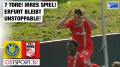 7 TORE! IRRES SPIEL! Erfurt bleibt UNSTOPPABLE! Lok Leipzig – Erfurt | Regionalliga Nordost