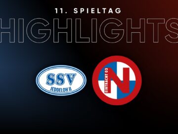 Traumfreistoß & Torfestival | SSV Jeddeloh II – Eintracht Norderstedt | Highlights Regionalliga Nord
