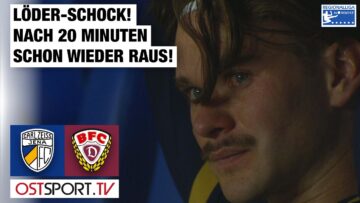 LÖDER-SCHOCK! Nach 20 Minuten wieder raus! Carl Zeiss Jena – BFC Dynamo | Regionalliga Nordost
